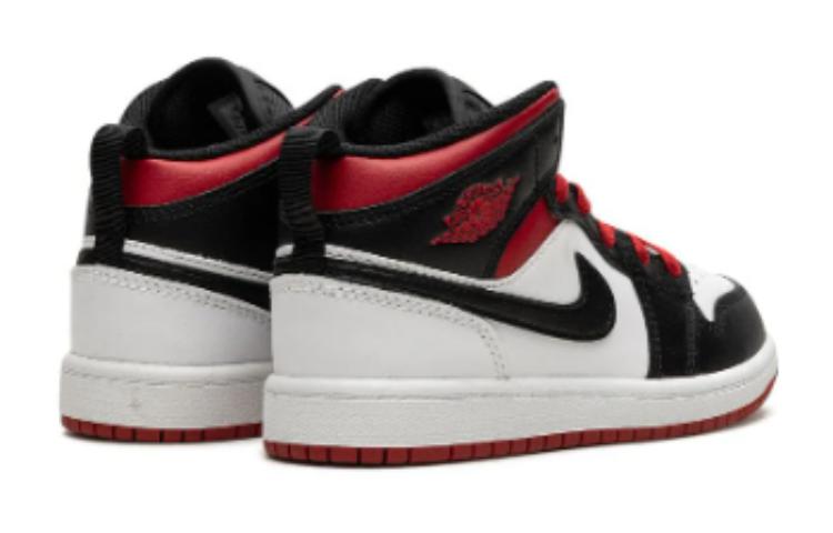 (PS) Air Jordan 1 Mid 'Gym Red Black Toe' DQ8424106