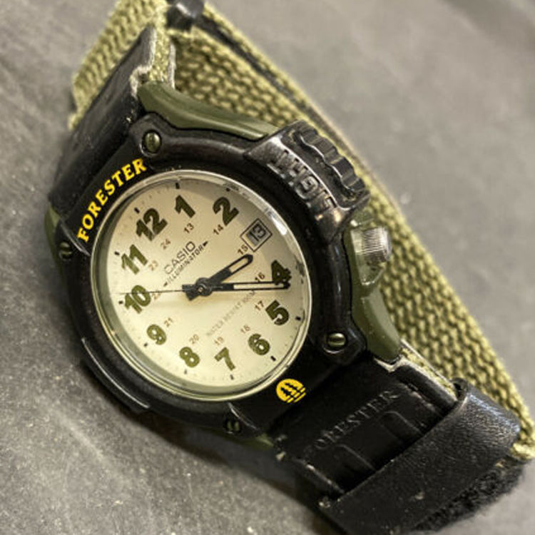 Casio Forester Analog Watch 'Black White Yellow' FT500WC-3BV