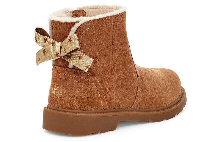 UGG Lynde Fleece Lined Big Boys Brown 1115831K-CHE
