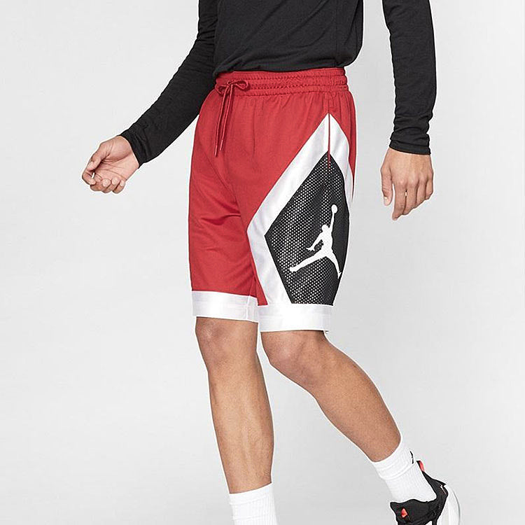 Air Jordan Jumpman Logo Basketball shorts Men Red AV3207-687