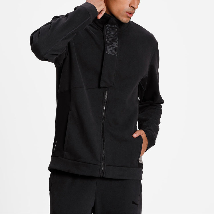 PUMA Fit Long Sleeve Training Full-Zip Jacket 'Black' 519431-03