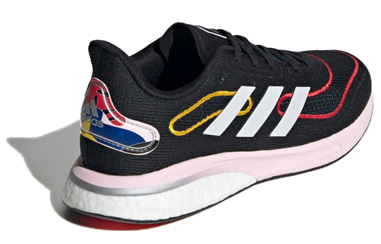 (WMNS) adidas Supernova 'Black Vivid Red' FZ0831