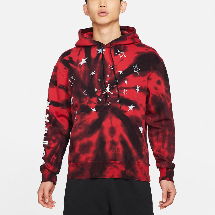 Air Jordan Legacy AJ6 Printing Fleece Pullover Gym Red DD5226-010