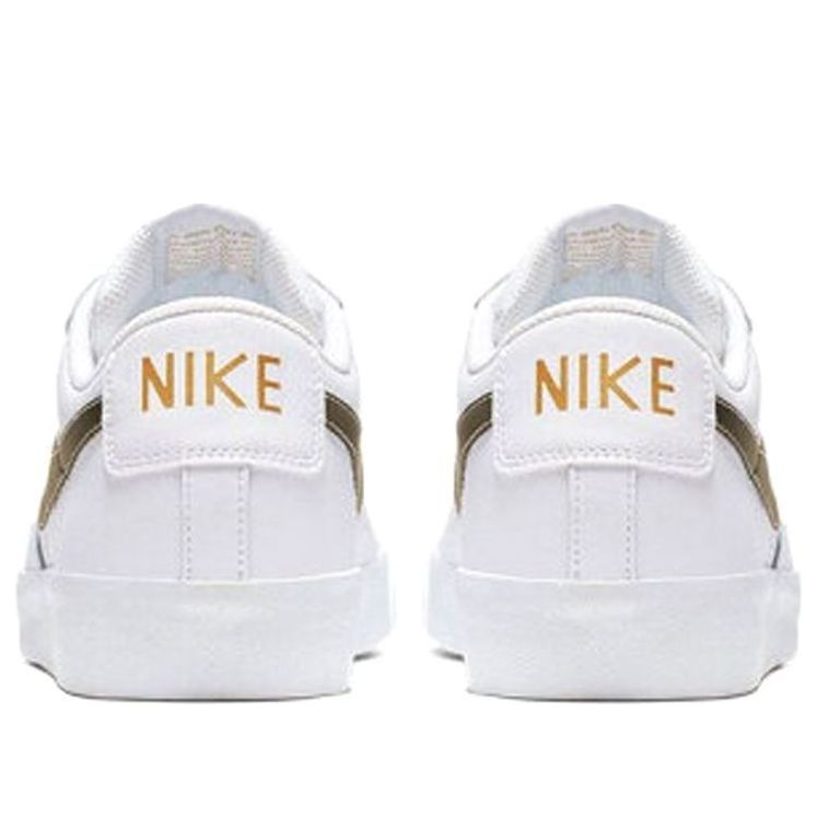 Nike Blazer Low Premium 'White Metallic Gold' BQ7460-101