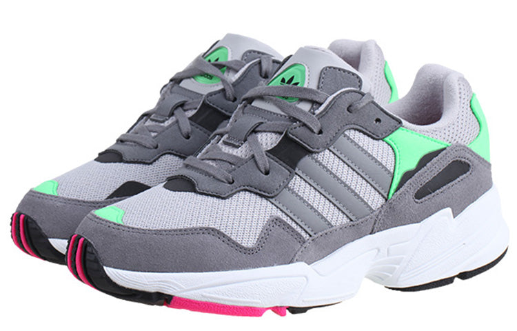 (GS) adidas Yung-96 J 'Grey Shock Pink' DB2802