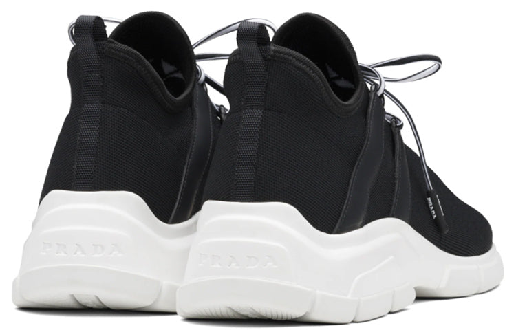(WMNS) PRADA Knit Logo Sneakers 'Black' 1E344L_3V98_F0967_F_015
