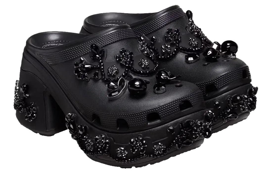 (WMNS) Crocs x Simone Rocha Siren Clog 'Black' 210142-001