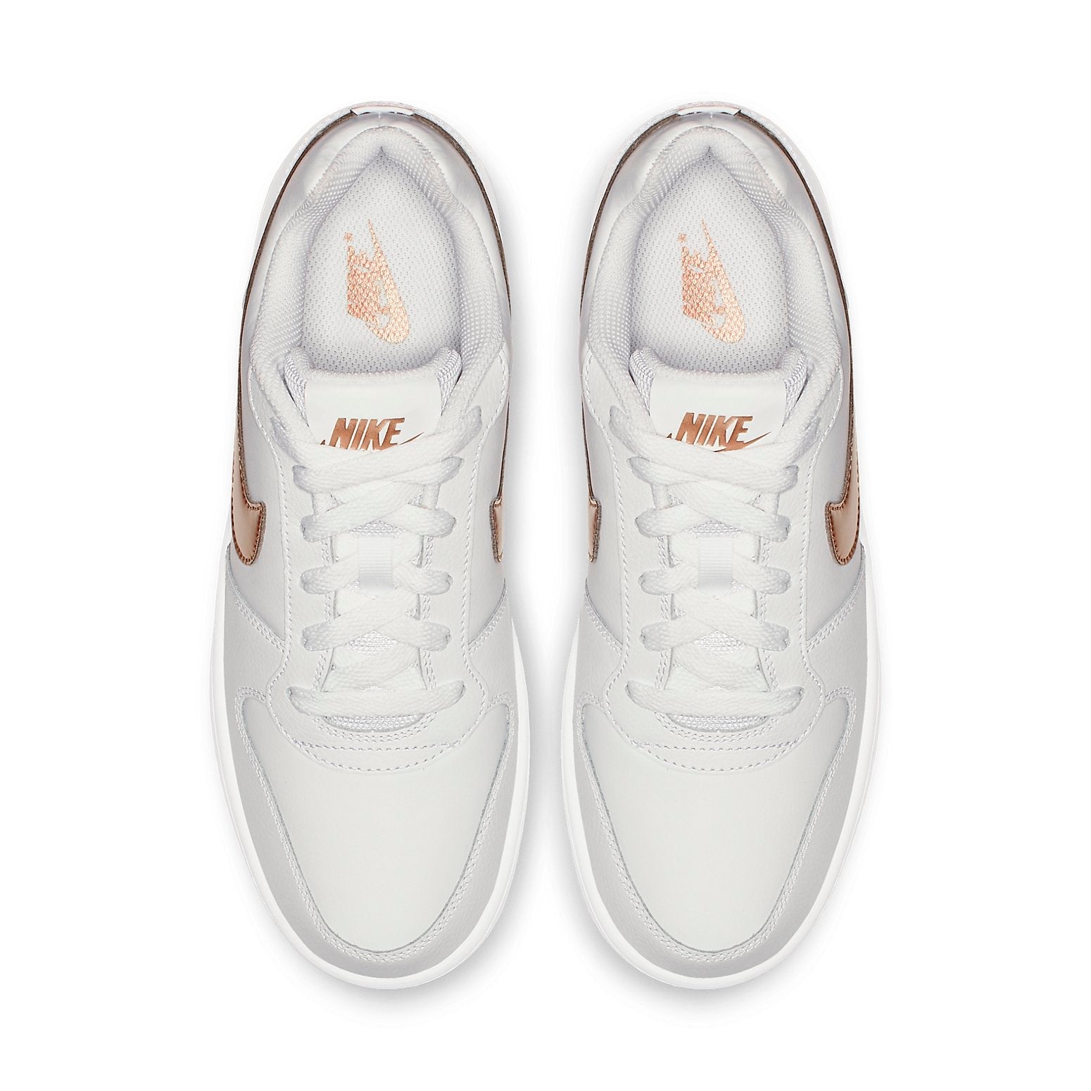 (WMNS) Nike Ebernon Low White/Gold BV1156-100