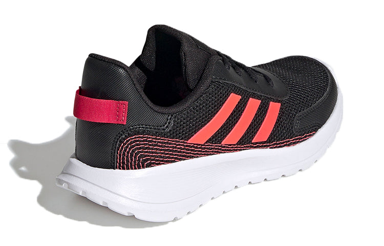 (GS) adidas Tensaur Run J 'Black Signal Pink' FV9445