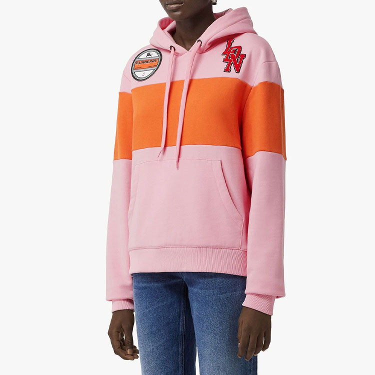 (WMNS) Burberry SS21 Hoodie Pink/Orange 80218641