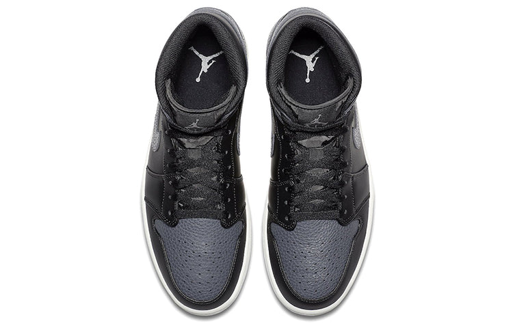 Air Jordan 1 Mid 'Dark Grey' 554724-041