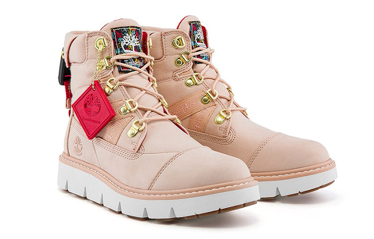 (WMNS) Timberland Raywood EK+ 6 Inch Waterproof Boots 'Pink' A2PXQ