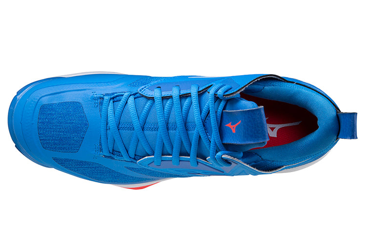 Mizuno Wave Momentum 2 Mid 'Blue Red' V1GA211724