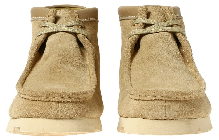 Clarks Wallabee Boots GTX Suede 'Maple' 26168545