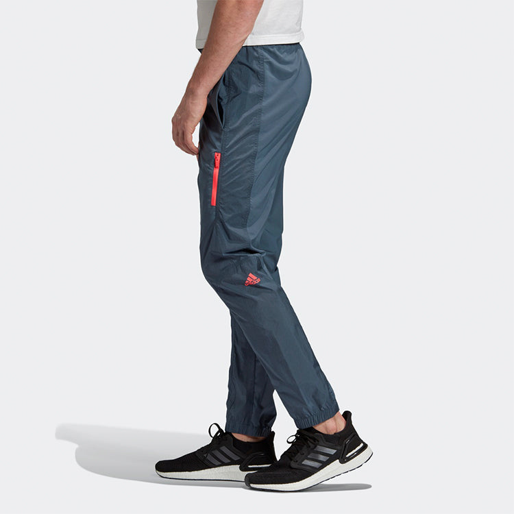 adidas logo Training Bundle Feet Casual Sports Pants Gray GP9746
