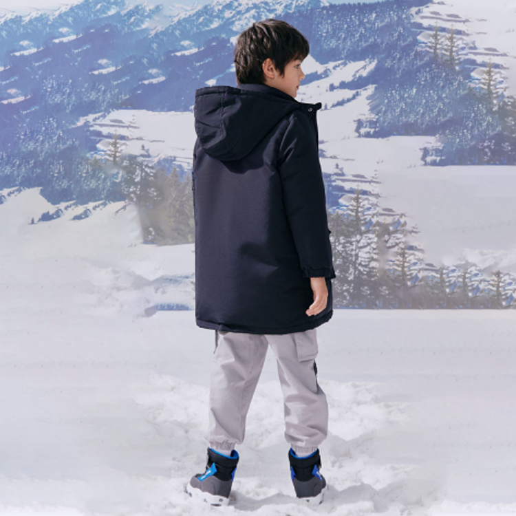 (GS) Skechers Casual Down Jacket 'Black' L421K135-0018