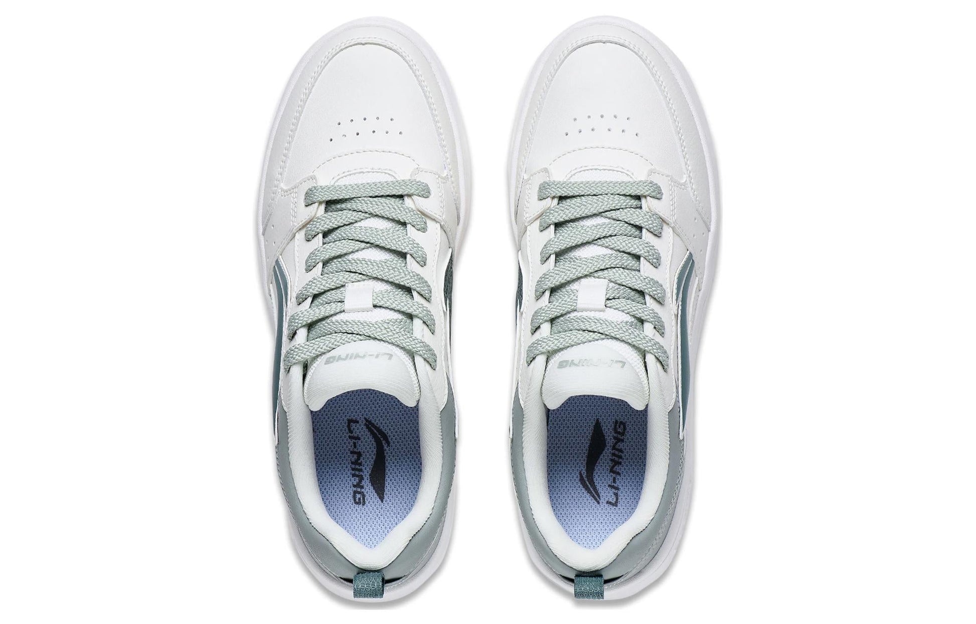 (WMNS) Li-Ning 'White Light Green' AGCT340-2