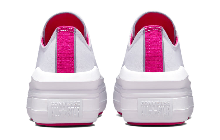 (WMNS) Converse Chuck Taylor All Star Move Low 'White Purple' 572071C