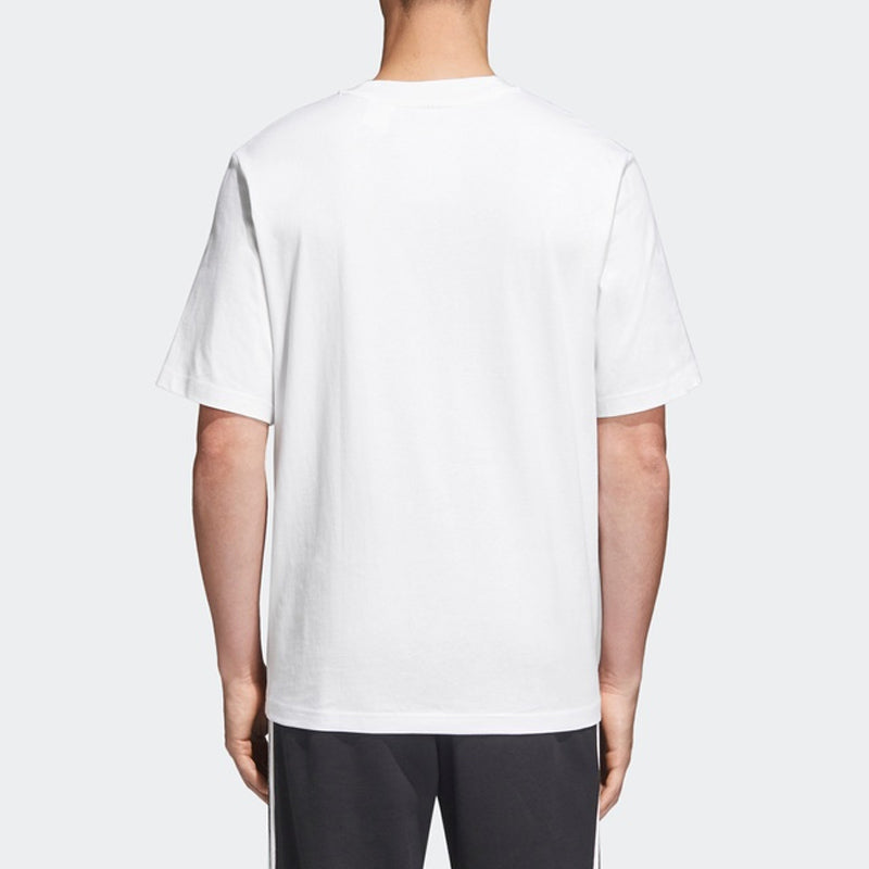 adidas originals Sport Round NeckShort Sleeve Men s White CW1212