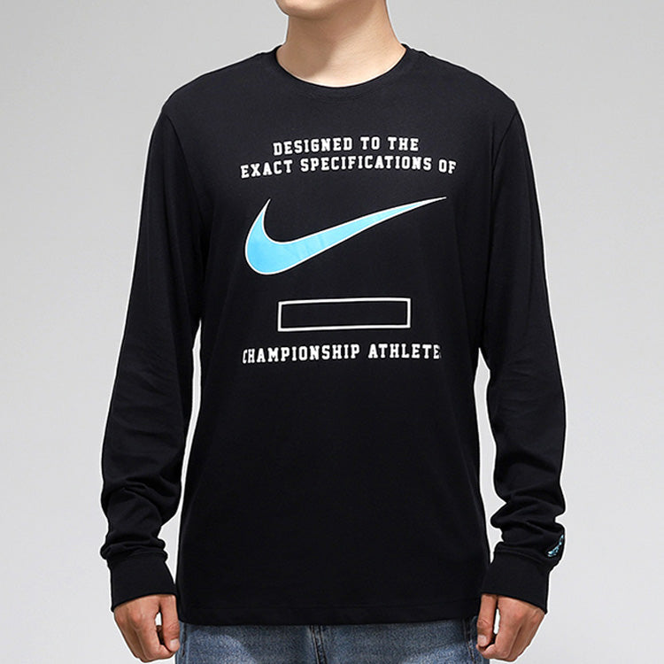 Nike Sportswear Casual Sports Long Sleeves Black CW0528-010