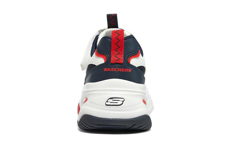 (GS) Skechers DLites 4.0 'White Navy Blue Red' 406126L-WNVR