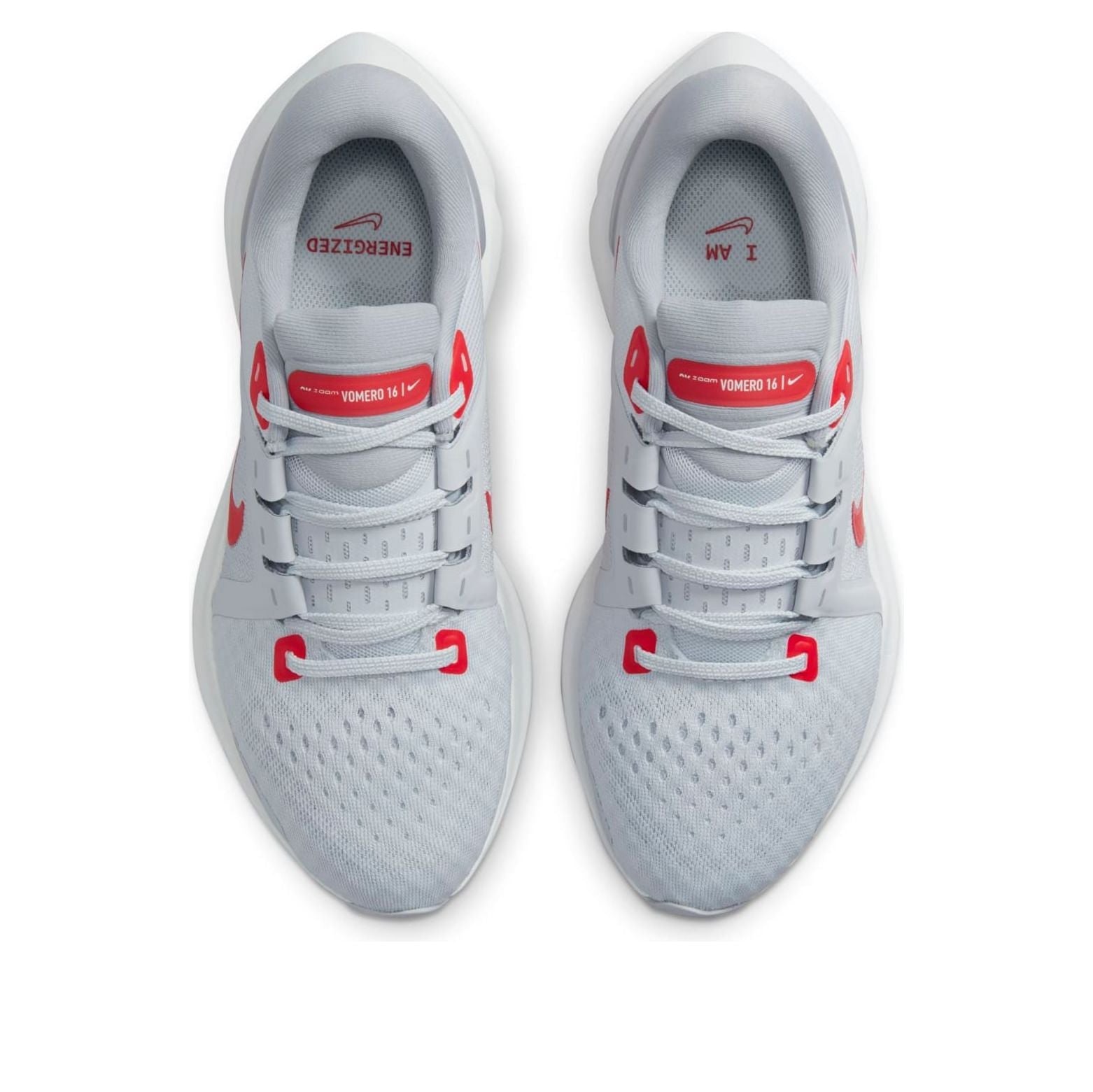 (WMNS) Nike Air Zoom Vomero 16 'Grey Red' DA7698-005