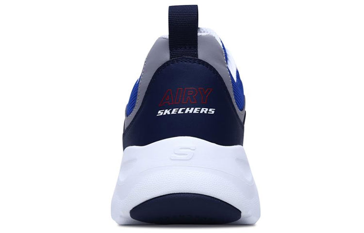 Skechers D'lites Airy Running Shoes Blue/White/Black 999859-BLMT