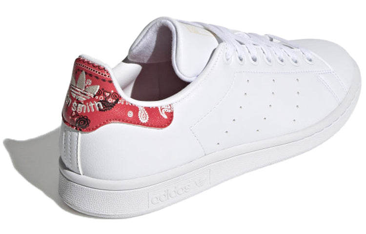 (WMNS) adidas originals Stan Smith Shoes 'Cream White Red' GZ9077