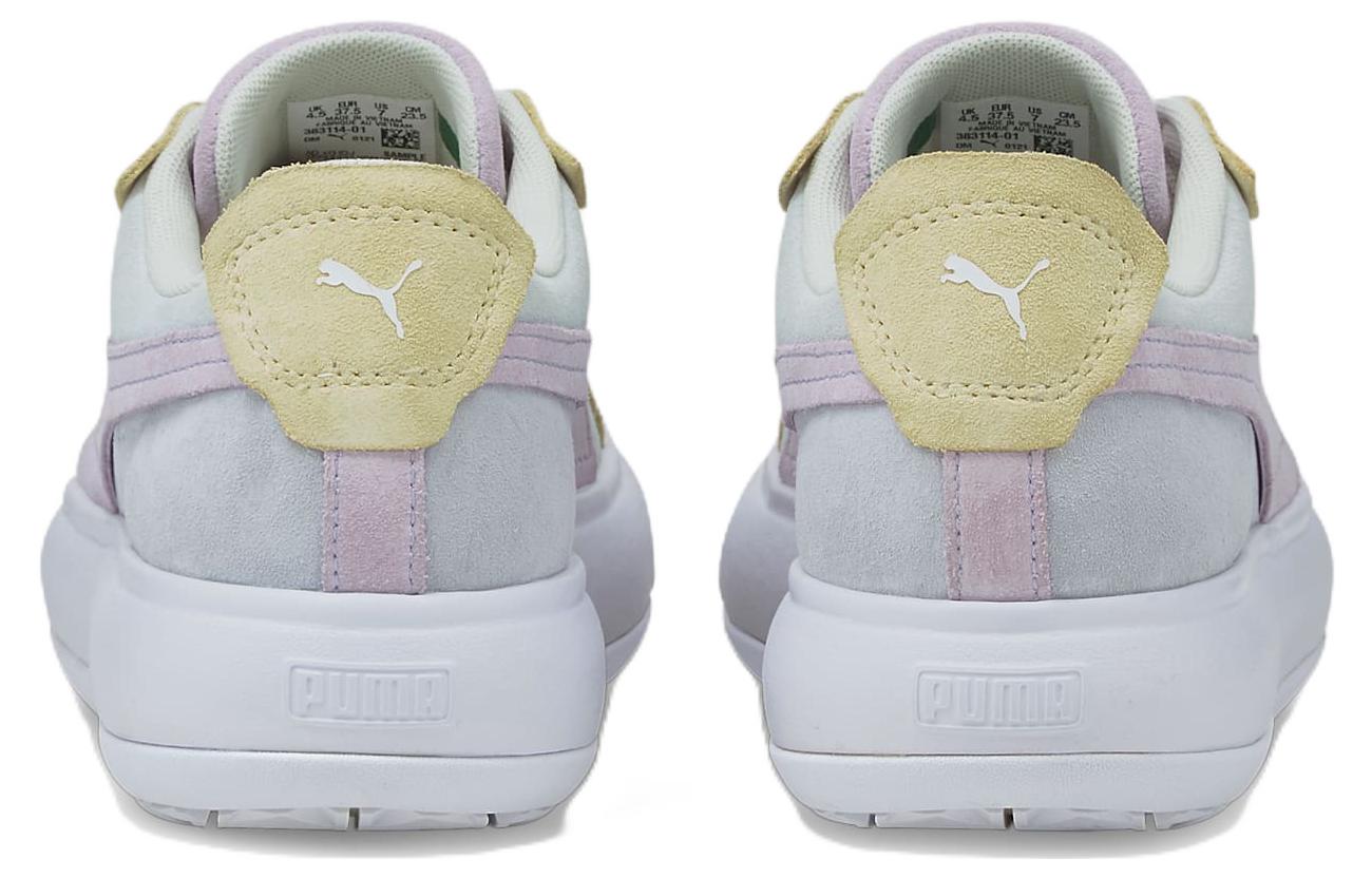 (WMNS) PUMA Suede Mayu Raw 'Ice Flow White' 383114-01