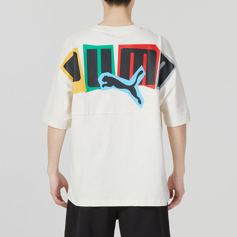PUMA Classics Street Sport Short Sleeve Tee 'White' 539958-65