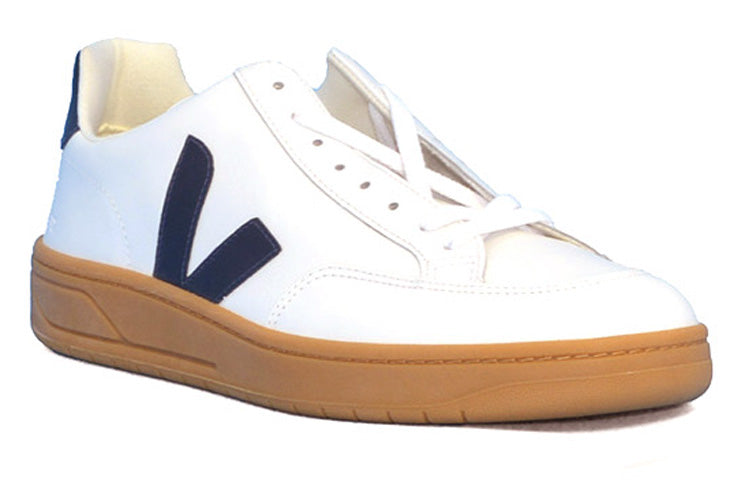 Veja V-12 Leather 'White Nautico Gum Sole' XD022185