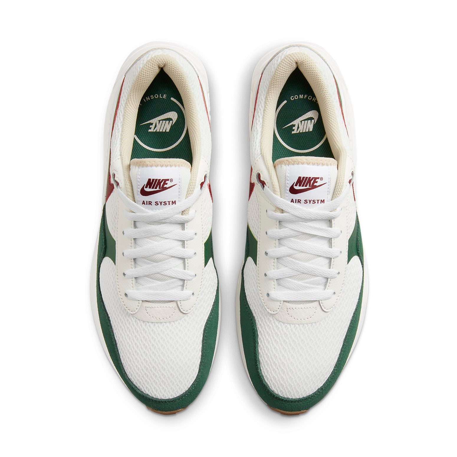 Nike Air Max SYSTM 'Gorge Green Team Red' FB7159-161