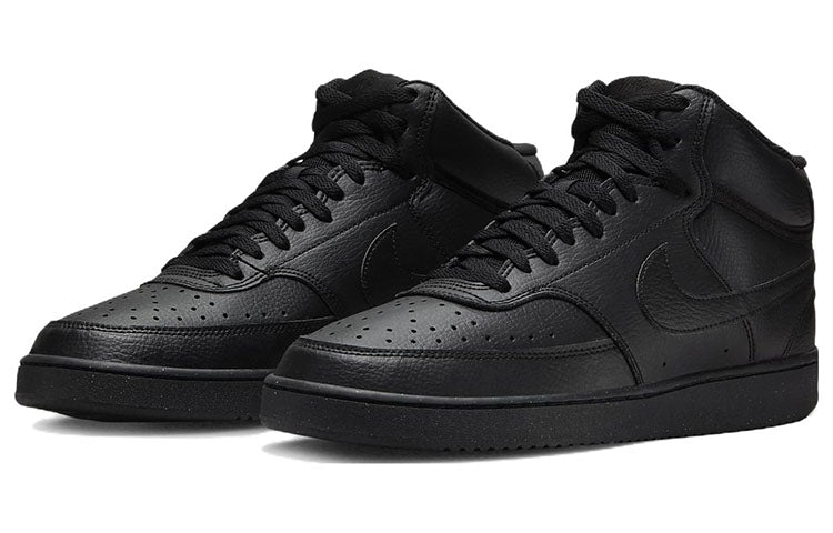Nike Court Vision Mid Next Nature 'Triple Black' DN3577-003