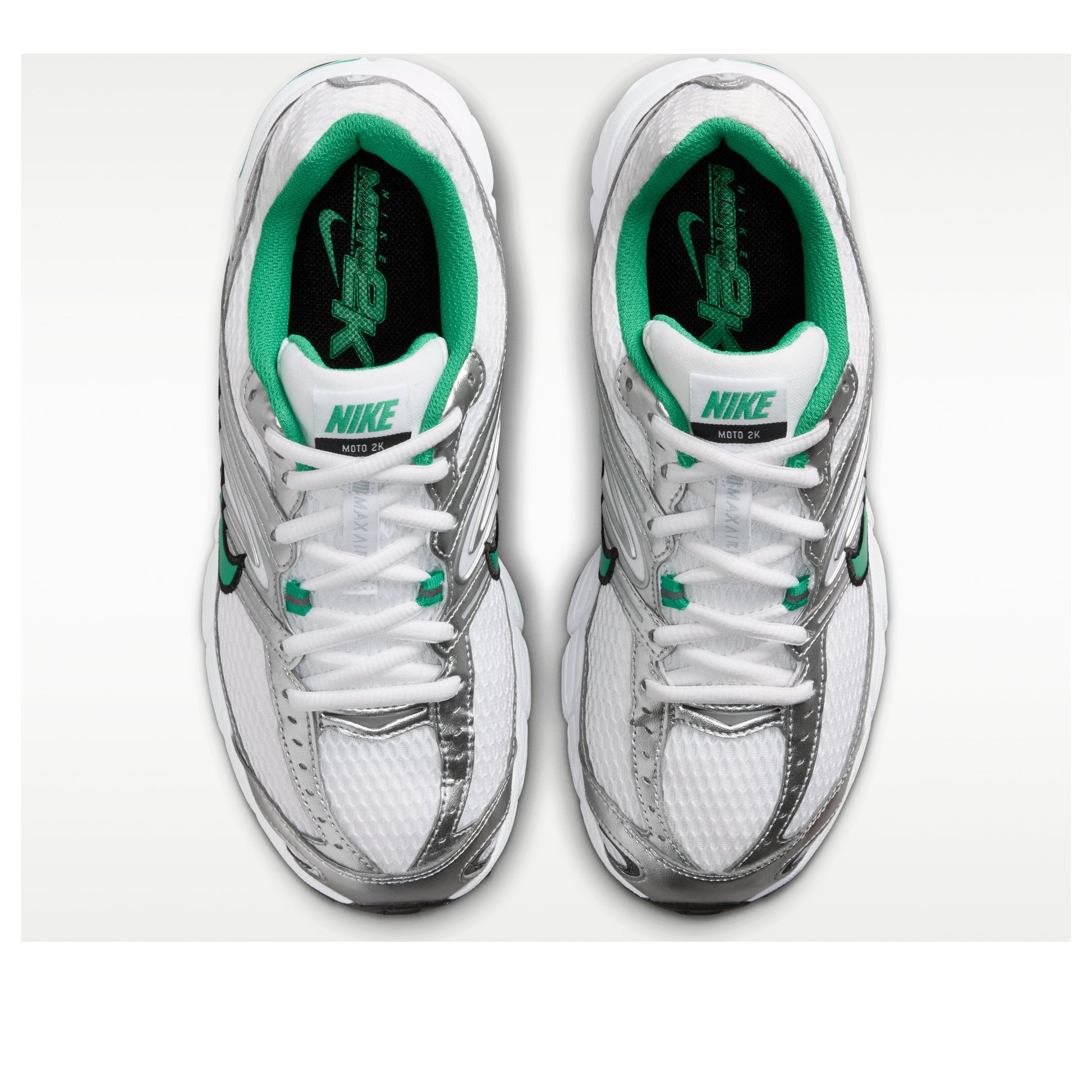 (WMNS) Nike Air Max Moto 2K 'White Silver Green' HQ2056-102