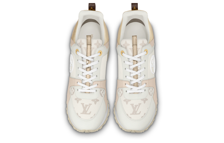 (WMNS) LOUIS VUITTON Run Away Sneakers 'Beige Gold' 1ABIVA