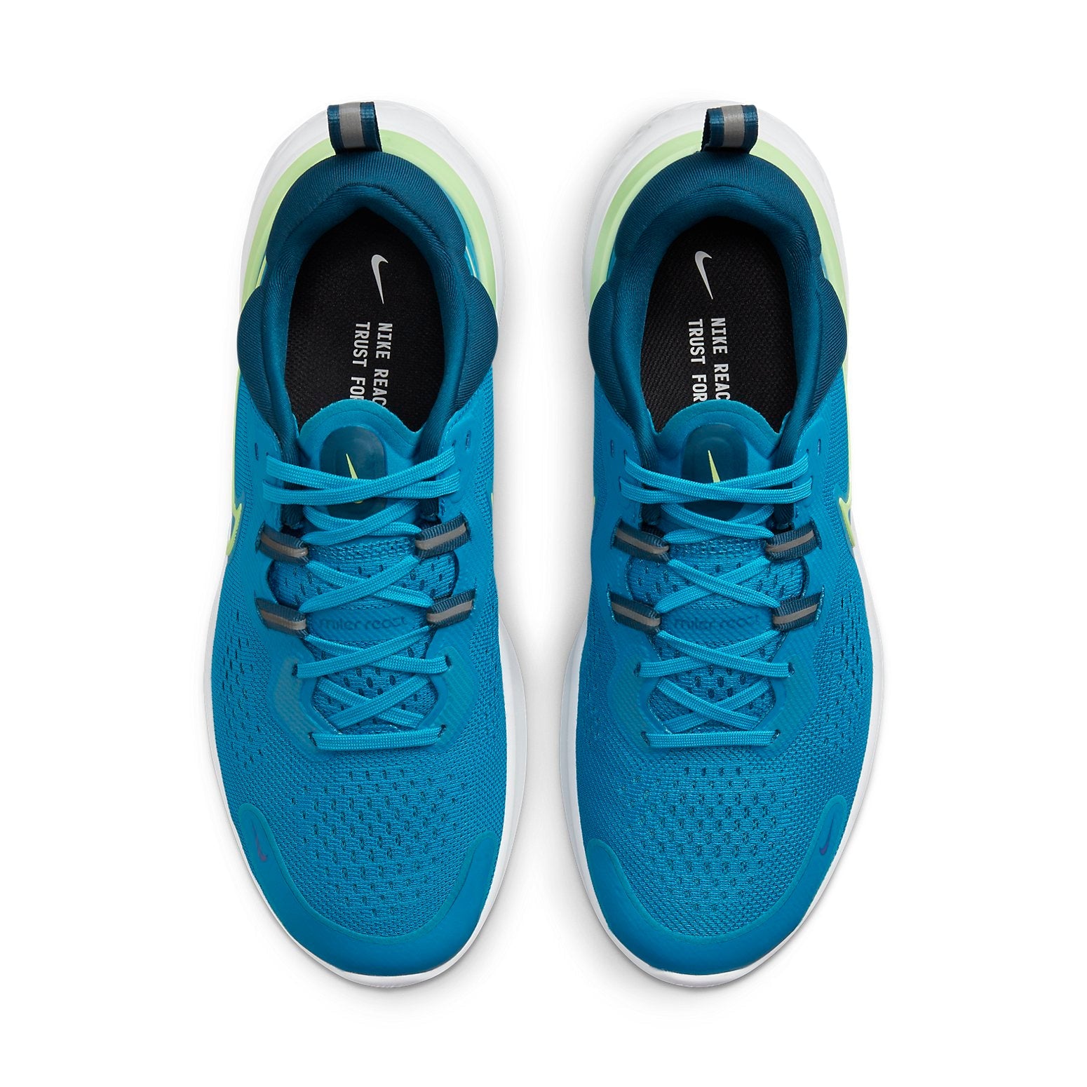 Nike React Miler 2 'Imperial Blue Lime Glow' CW7121-402