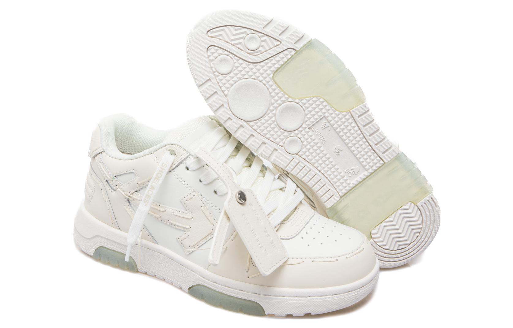 (WMNS) Off-White Out Of Office Sartorial Stitching 'White' OWIA259S23LEA0100101