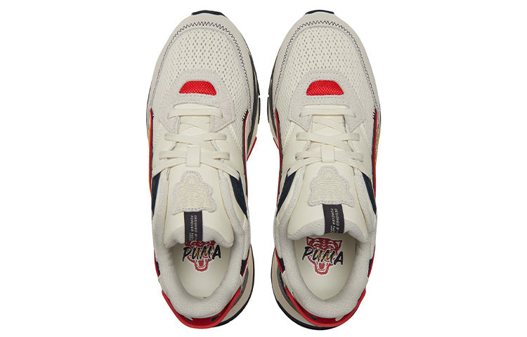 PUMA Shoes Sports Casual Shoes 'Cream Black Red' 386941-01