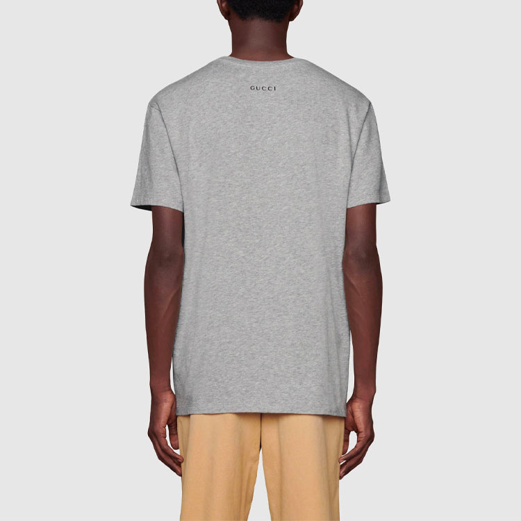 Gucci x Disney SS21 Donald Duck Printed For Men Gray 548334-XJDAE-1230