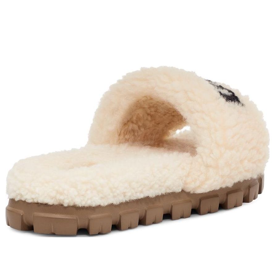 (WMNS) UGG Cozetta Curly Graphic 'Natural' 1132891-NAT