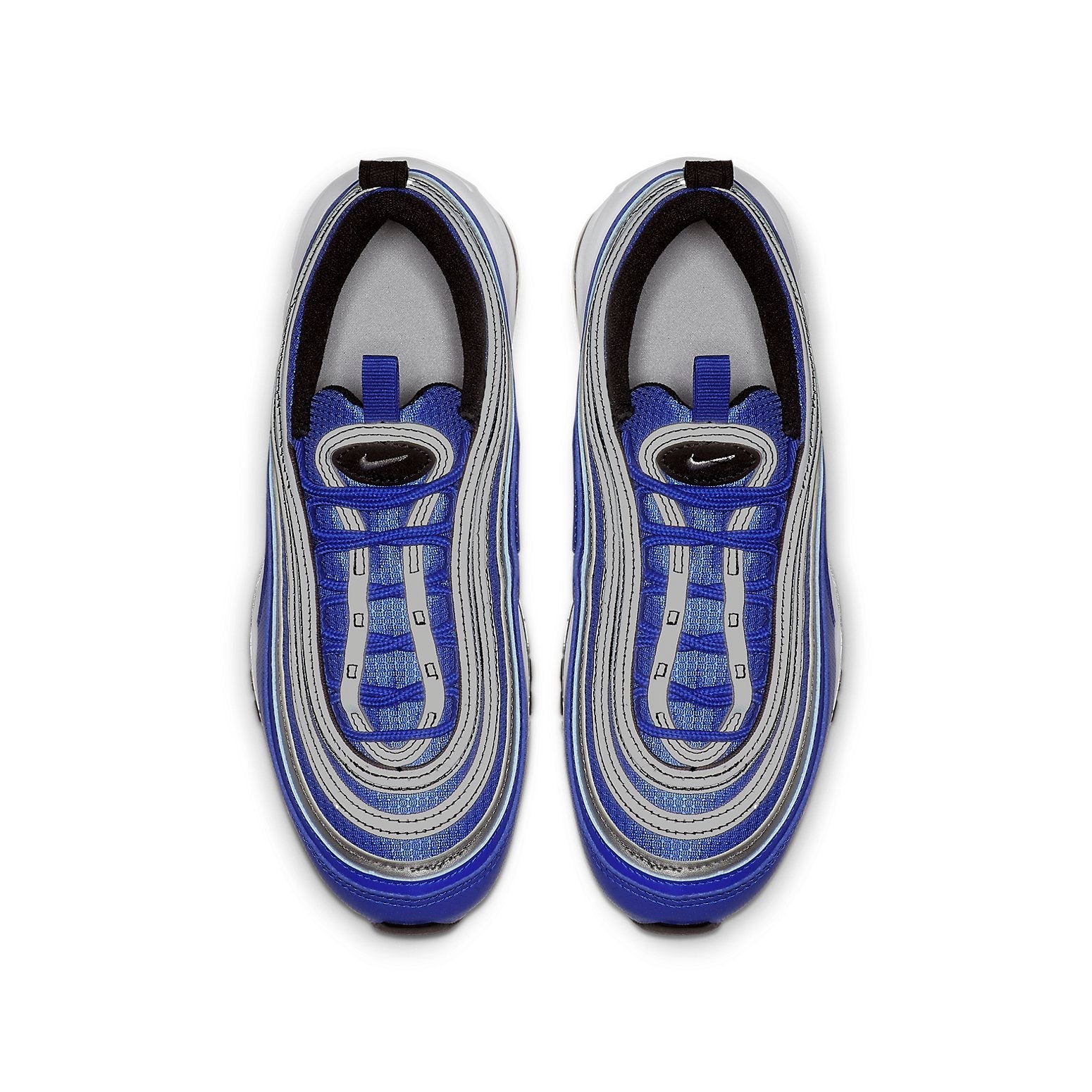 (GS) Nike Air Max 97 'Racer Blue Metallic Silver' 921522-406