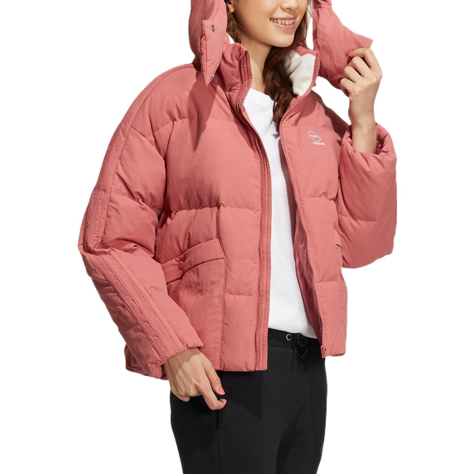 (WMNS) adidas Neo Vibe Down Jackets 'Pink' HN2458