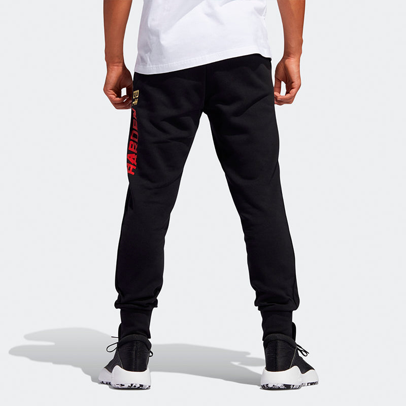 adidas Cny Hrd Pant Bl Basketball Casual Sports Bundle Feet Long Pants Black FP8205