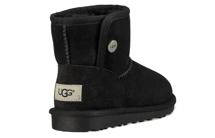 UGG Snow Boots Big Boys Black 1017381K-BLK