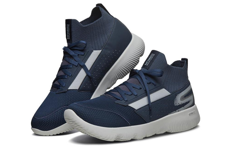 Skechers Go Run Focus Blue/White/Grey 661022-NVY