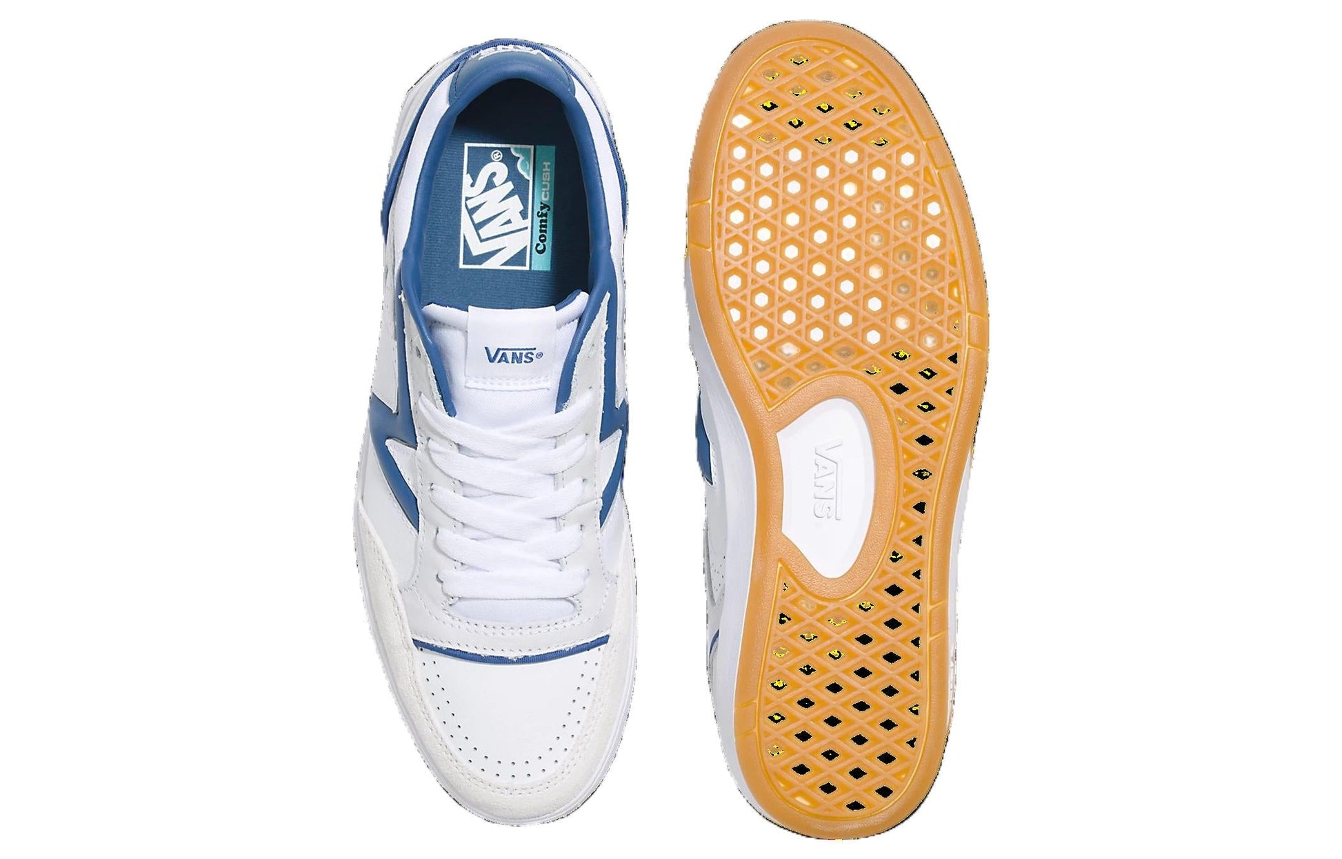 Vans Lowland ComfyCush JMP 'White Blue' VN0007P2NAV