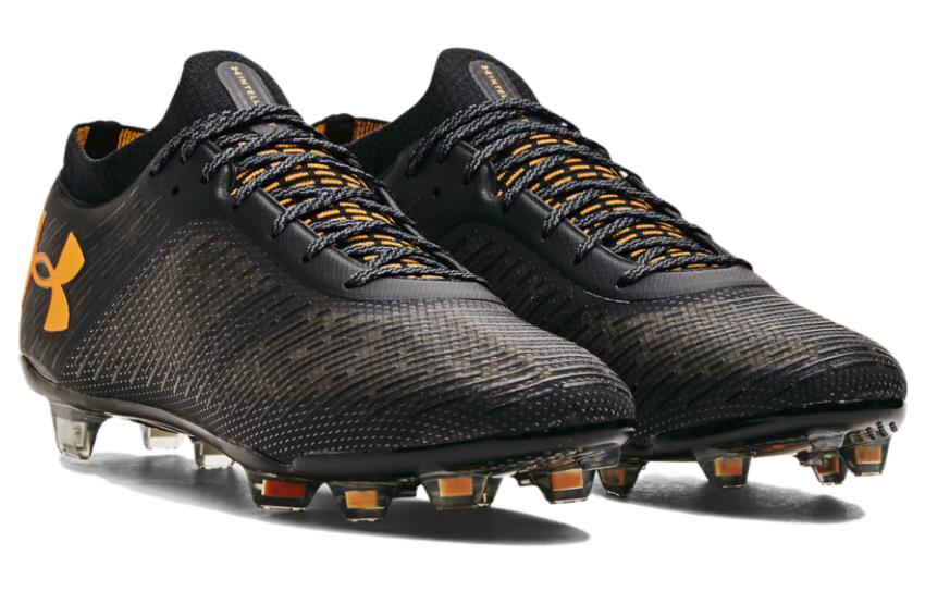 Under Armour Shadow Pro FG 'Black Orange Shock' 3025643-001