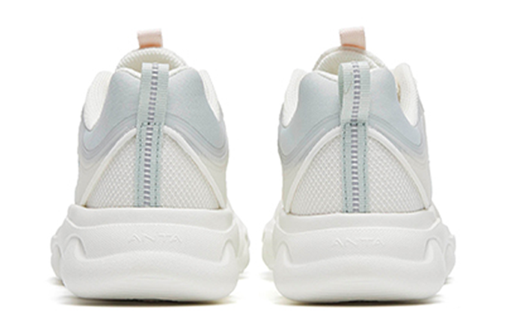 (WMNS) ANTA Fluffy 'White Washed Out Green' 122245574-2