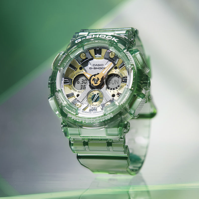 CASIO G-Shock Analog-Digital 'Green' GMA-S110GS-3APR