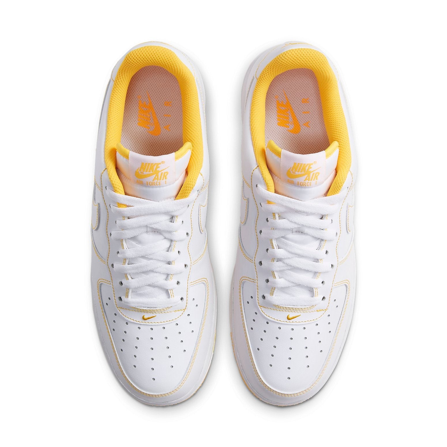 Nike Air Force 1 '07 'Contrast Stitch - White Laser Orange' CV1724-102